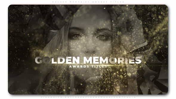 Golden Memories Awards Titles - VideoHive 23628042