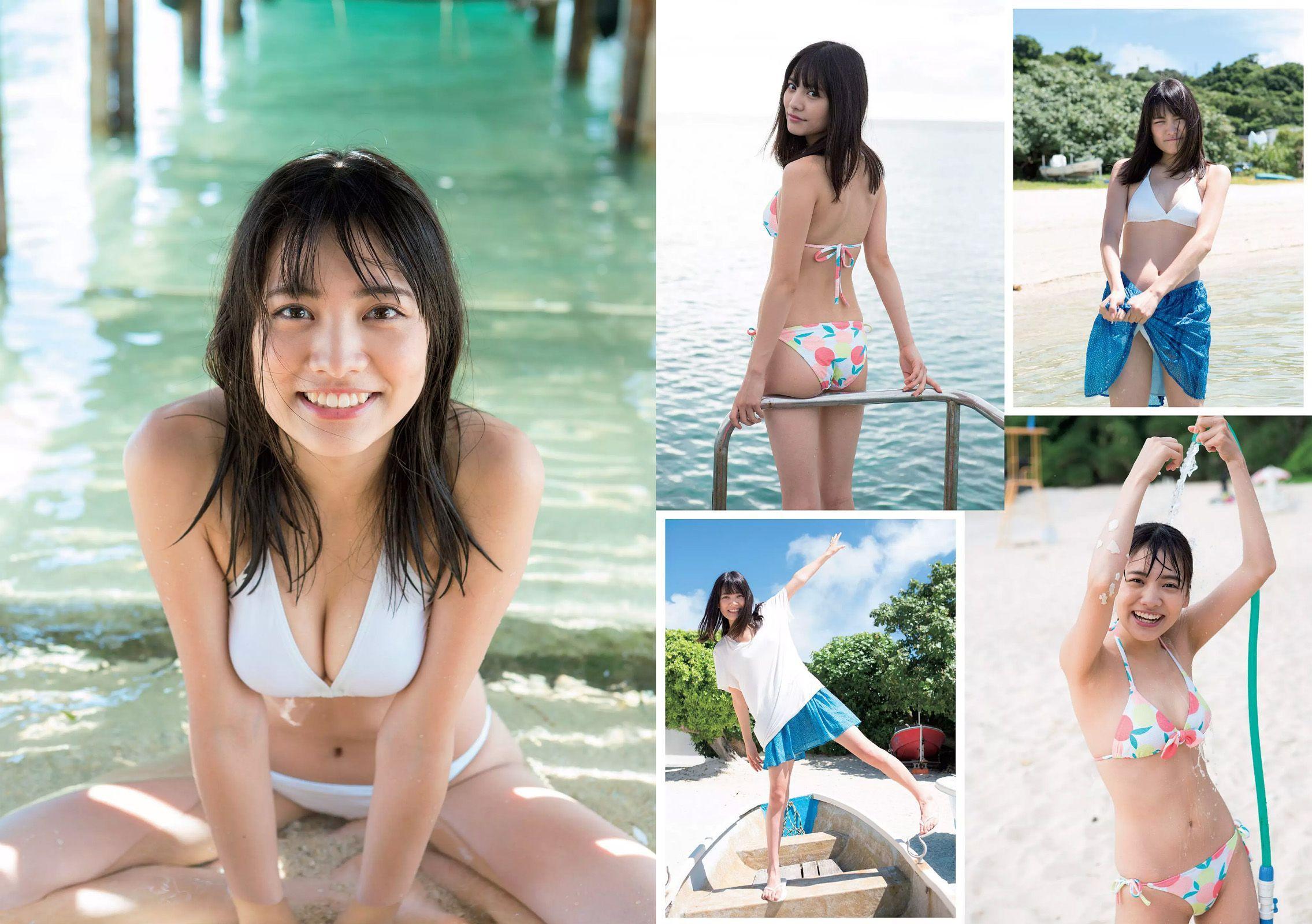 石原さとみ 松永有紗 福原遥 澤北るな [Weekly Playboy] 2017年No.37 写真杂志(10)