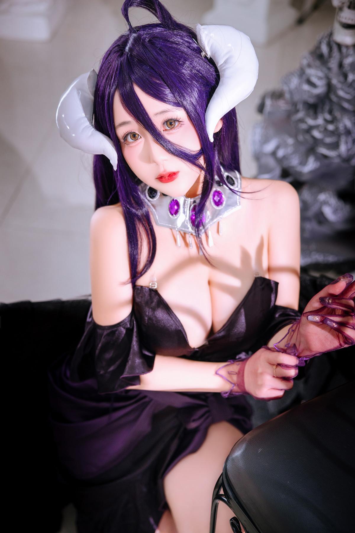 Cosplay Rinaijiao日奈娇 雅儿贝德 礼服+钻石(17)