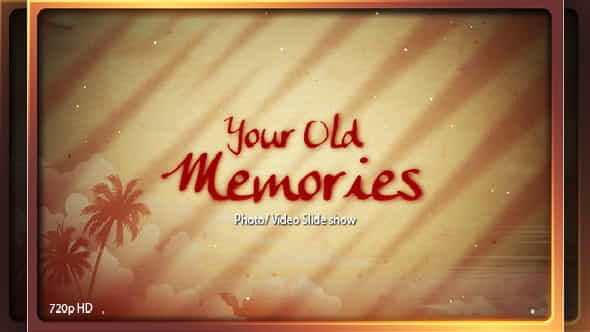 Old is Gold (photovideo slide - VideoHive 119725