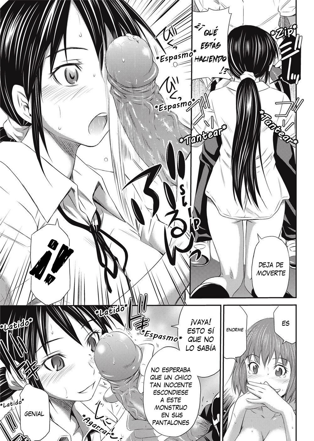 [Sabashi Renya] Momoiro Triangle Ch. 1-3 [Spanish] [arKram] [Decensored]