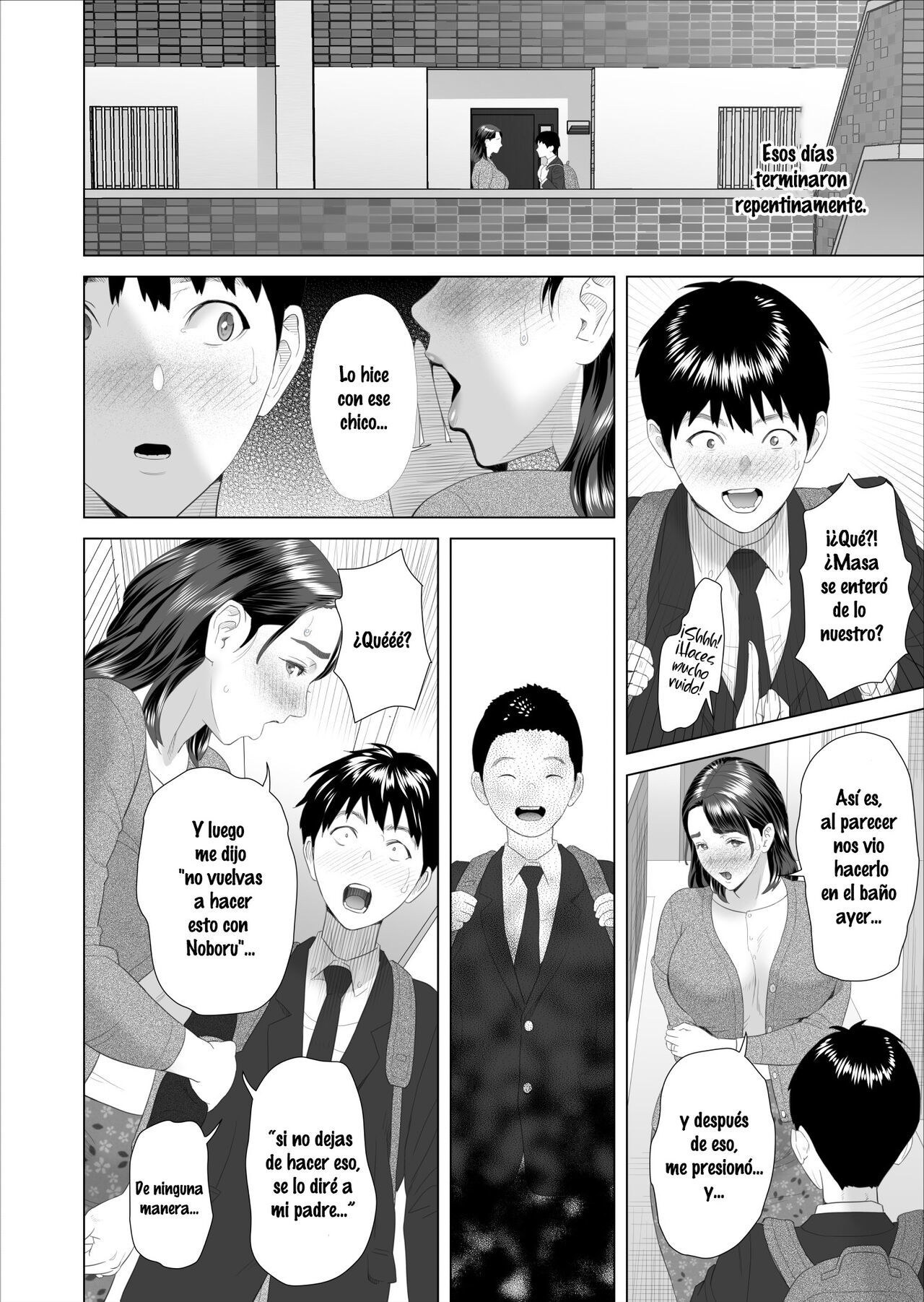 [Hy-dou (Hyji)] Kinjo Yuuwaku Boku ga Tonari no Okaa-san to Konna Koto ni Nacchau Hanashi 3 _ Neighborhood Seduction This Is What Happened With The Mother Next Door 3 [Spanish]