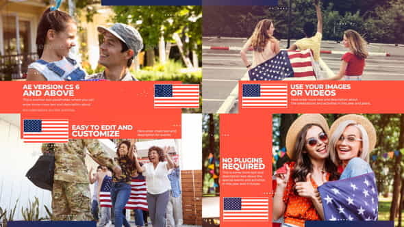 USA Patriotic Celebration Slideshow - VideoHive 27430317