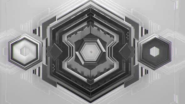 Hexagon Intro - VideoHive 20732008
