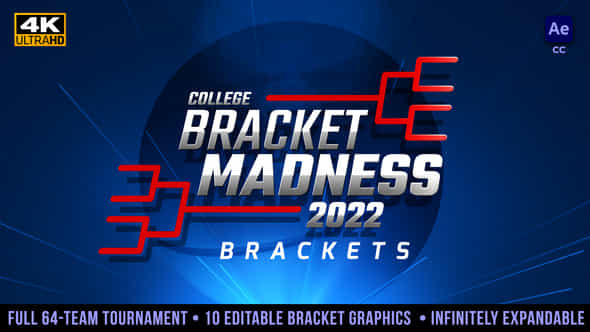 College Basketball Bracket - VideoHive 36138582