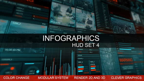 Infographics HUD smart graphics - VideoHive 22651875