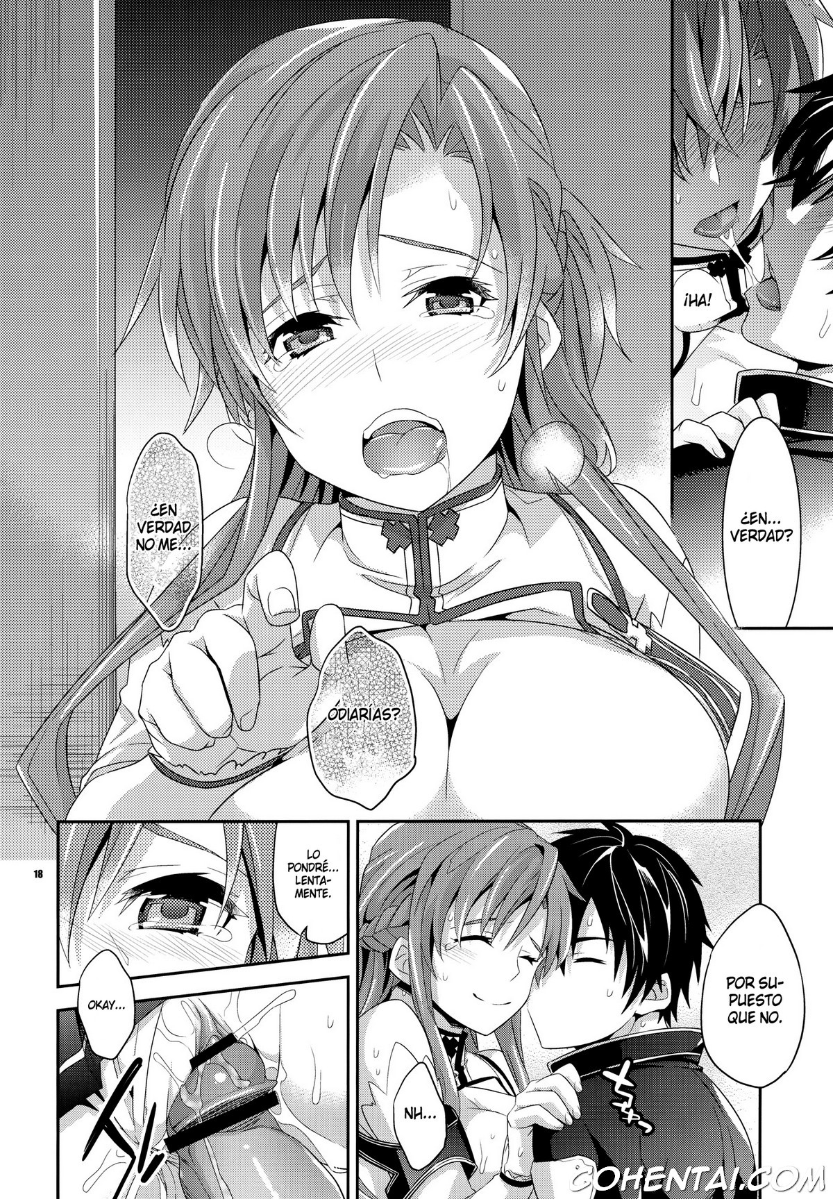 C9-04 Nete mo Samete mo (Sword Art Online) xxx comics manga porno doujin hentai español sexo 