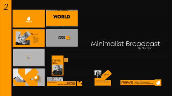 Minimalist Broadcast - VideoHive 35832070