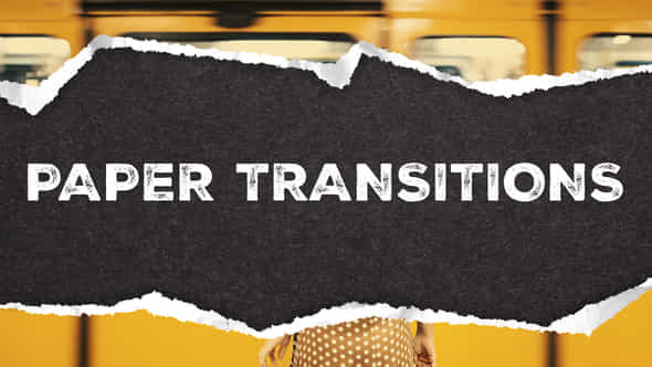 Paper Transitions - VideoHive 47597100