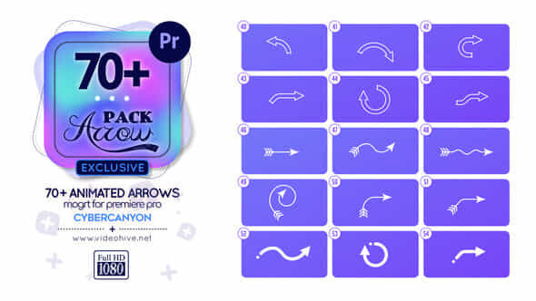 Arrow Pack Mogrt - VideoHive 37035188