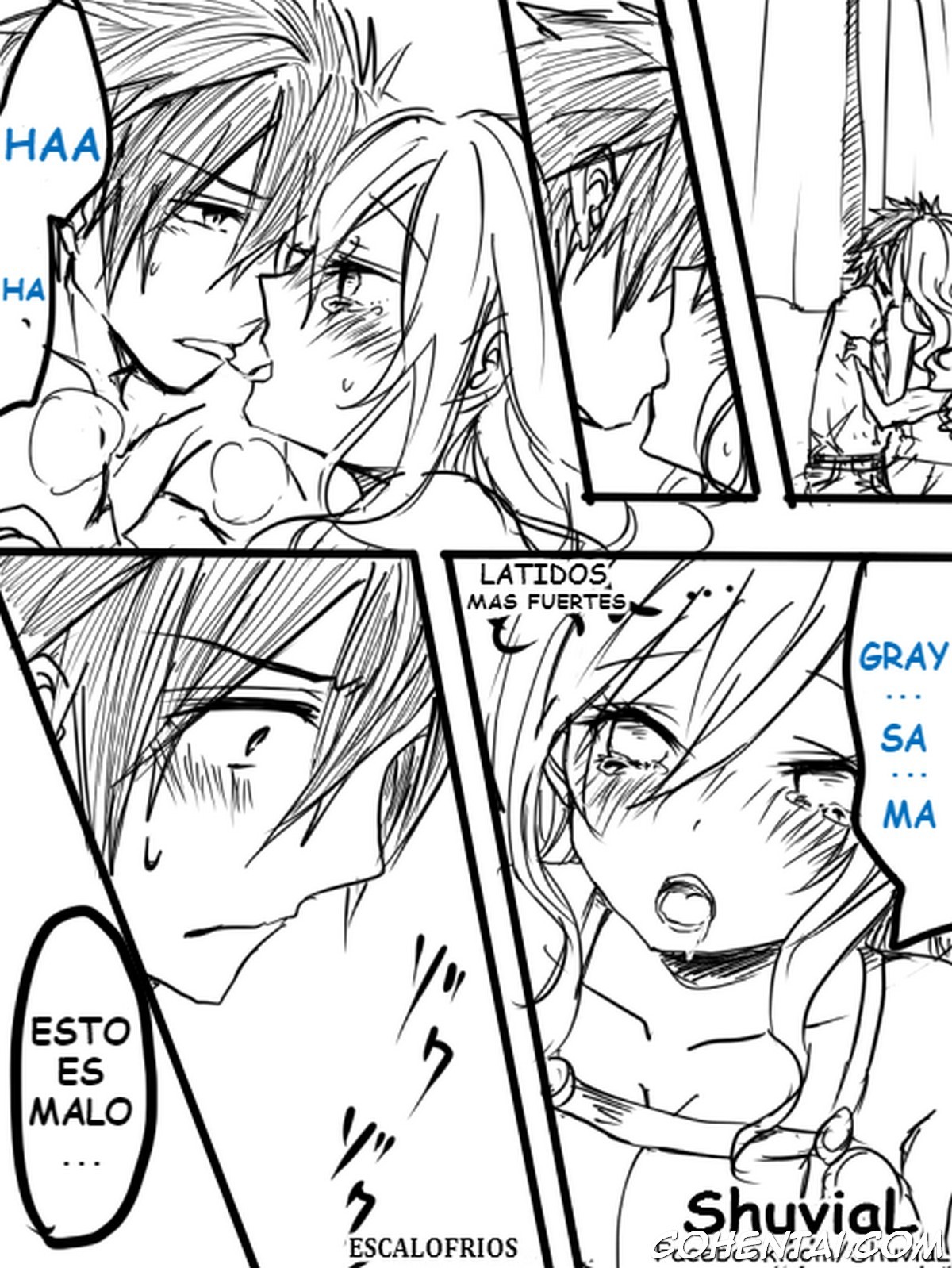 DOUJINSHI GRUVIA R-18 (Fairy Tail) xxx comics manga porno doujin hentai español sexo 