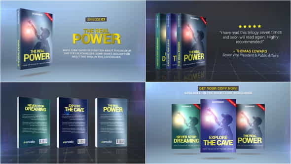 The Trilogy Book - VideoHive 23697405