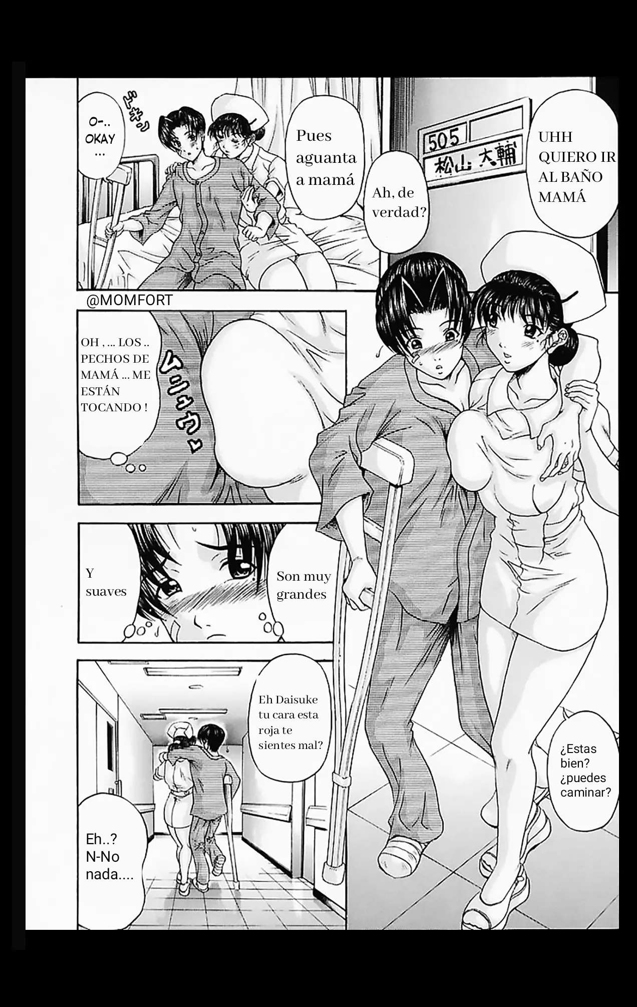 [Amano Hidemi] Hakui no Haha (Midara) [Spanish] [MOMFORT]