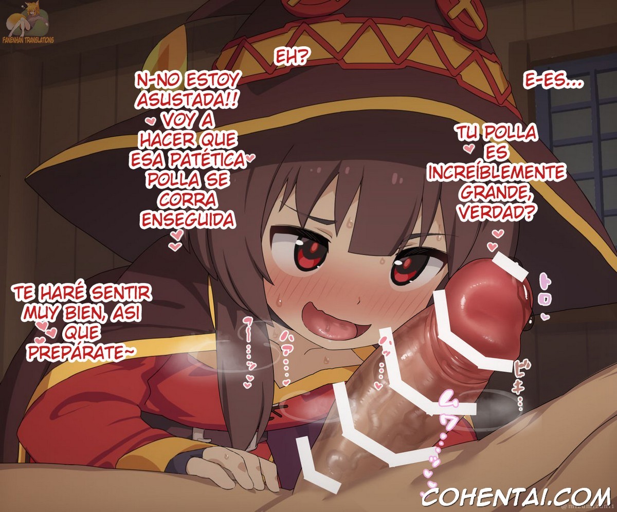 Megumin (Kono Subarashii Sekai ni Syukufuku o!) xxx comics manga porno doujin hentai español sexo 