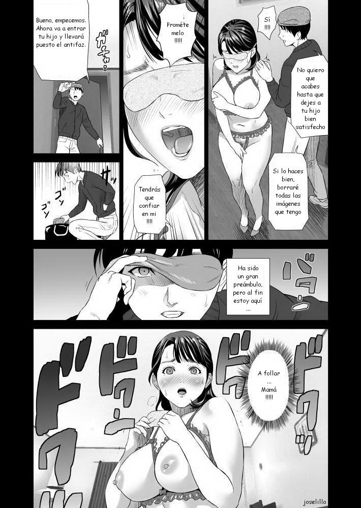 [Hyji] Kinjo Yuuwaku Mama Hen Joshou + Zenpen  La tentación en casa (Mamá. Prólogo) [Spanish] [joselillo]