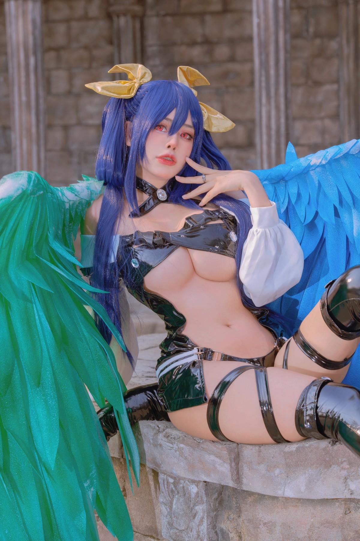 Cosplay 日本性感萝莉Byoru Dizzy Guilty Gear(6)