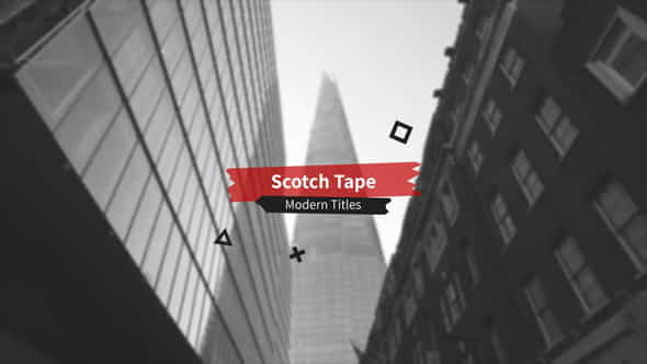 Scotch Tape | Grunge Titles - VideoHive 25441727