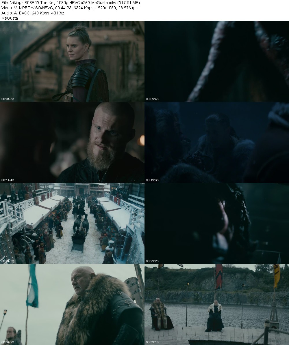 Vikings S06E05 The Key 1080p HEVC x265-MeGusta