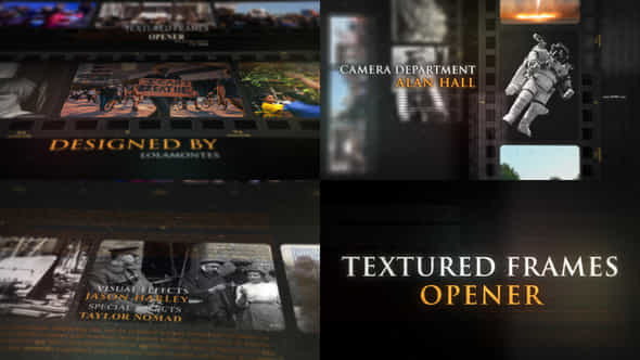 Textured Frame - VideoHive 42265312