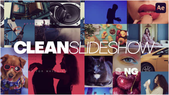 Clean Slideshow - VideoHive 39914214