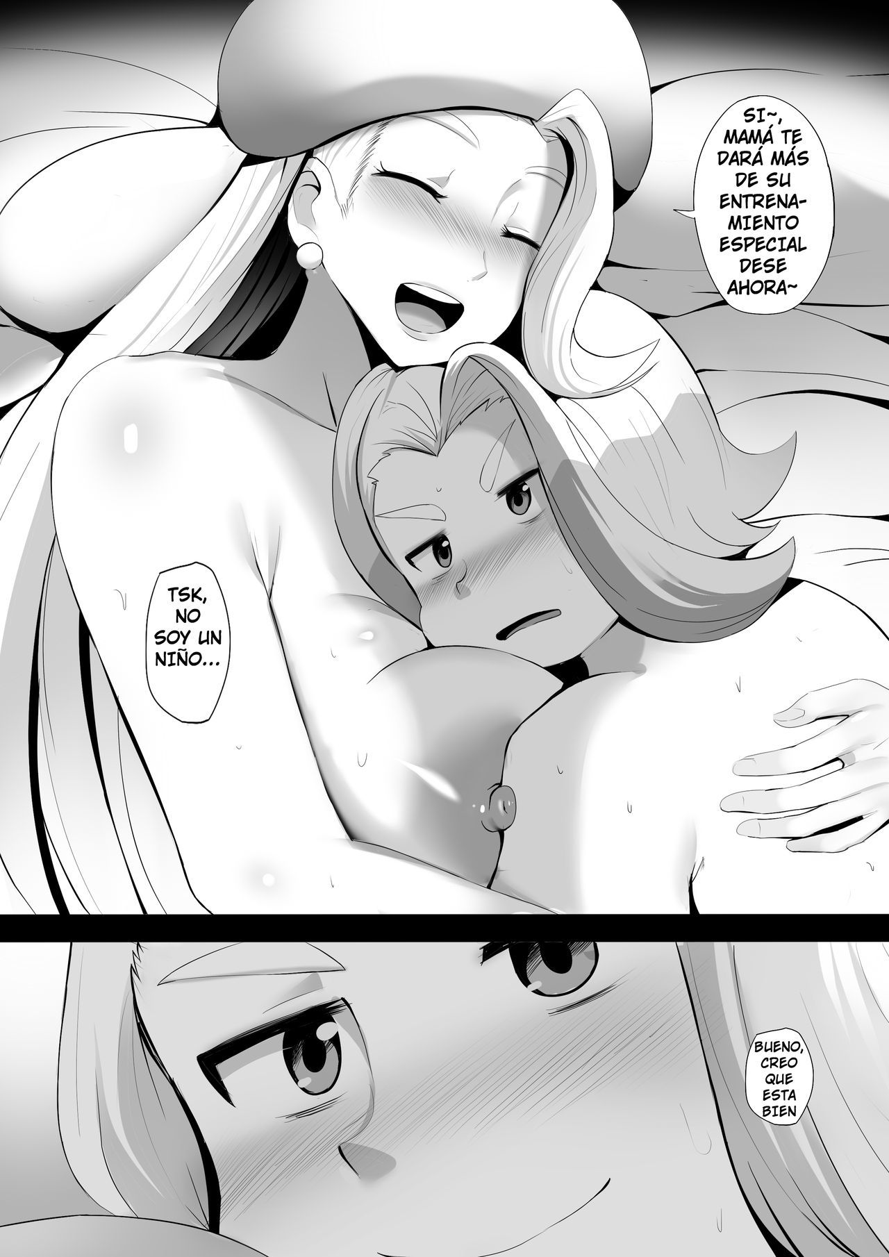 [Ginhaha] Mama to Moteru Tame no Tokkun (Pokémon Sword and Shield) [Yumrod] [Spanish]