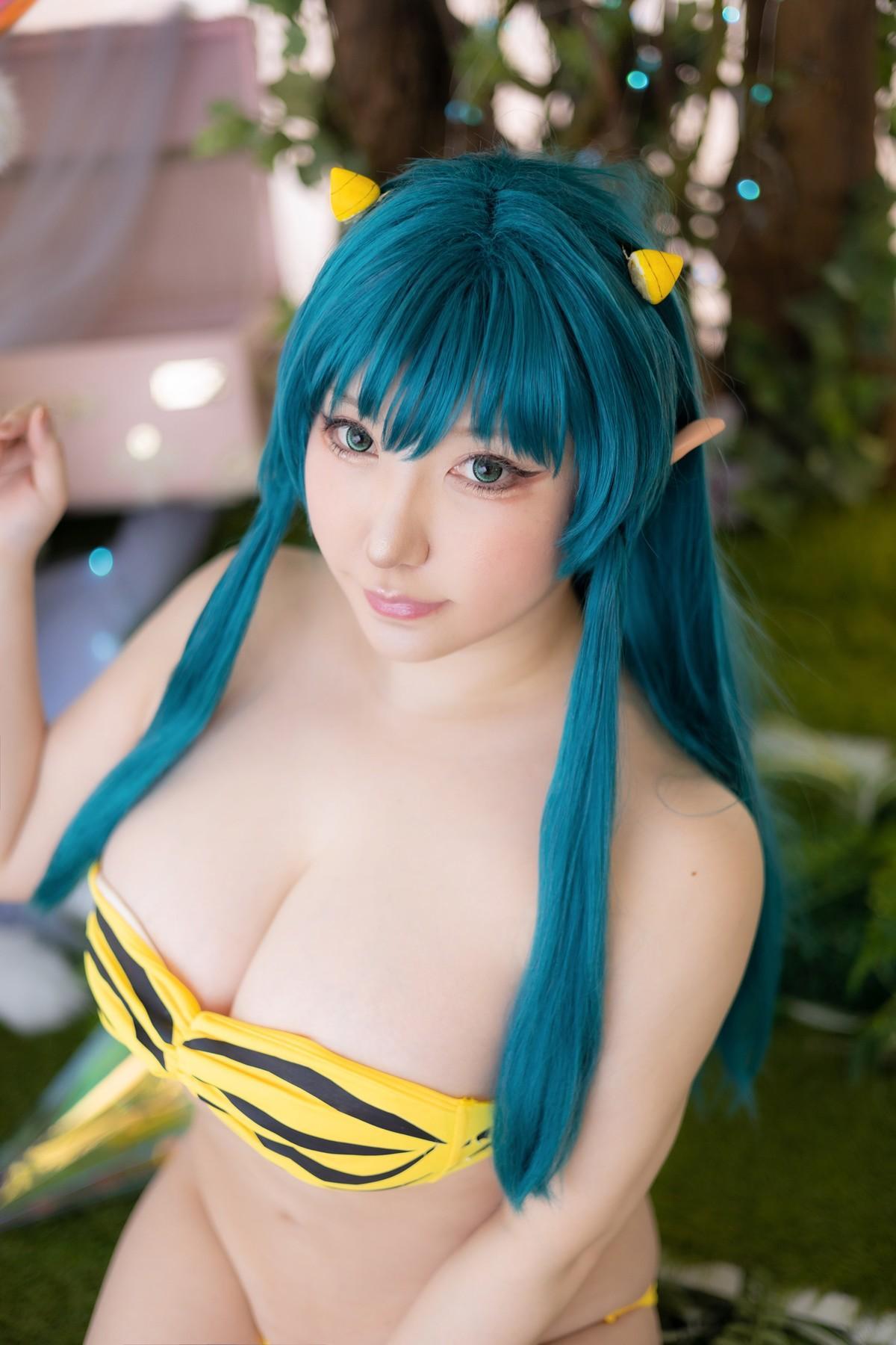 Cosplay SAKUサク Lum ラム うる星やつら Set.03(37)