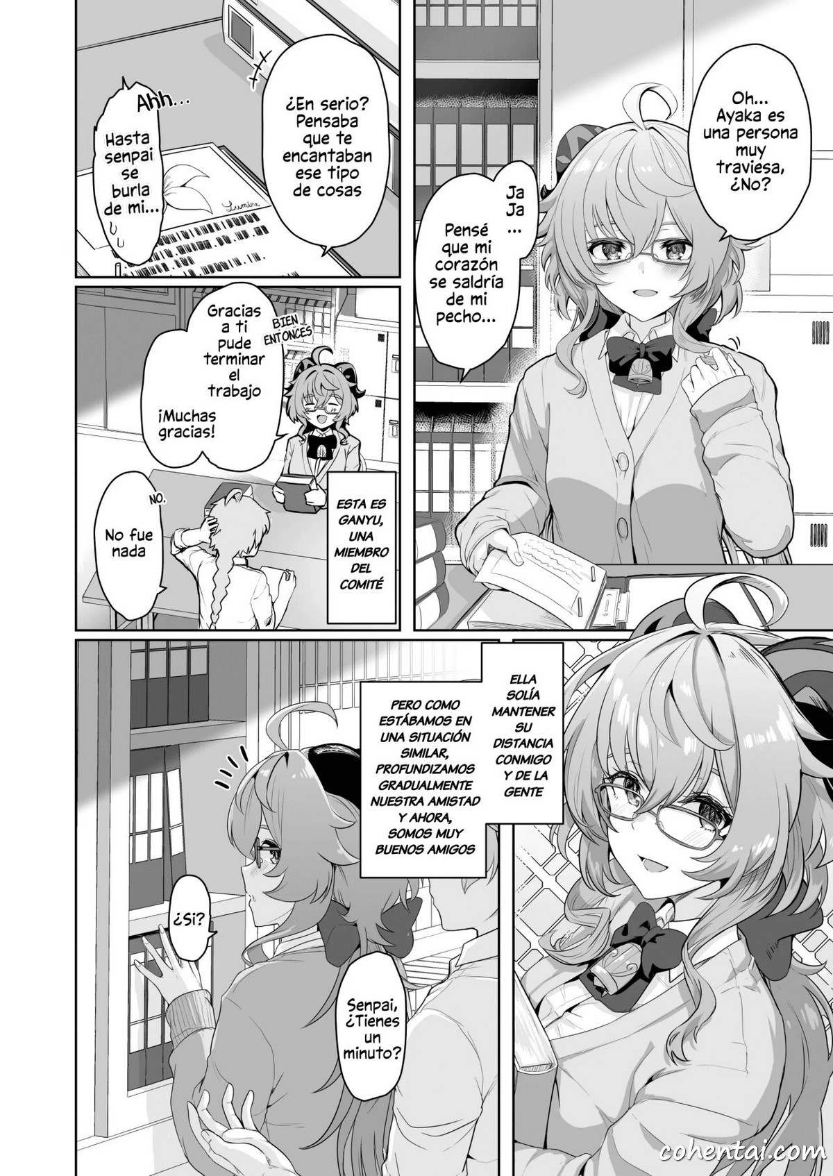 CRYOGENIC DREAMER (Genshin Impact) manga hentai xxx español