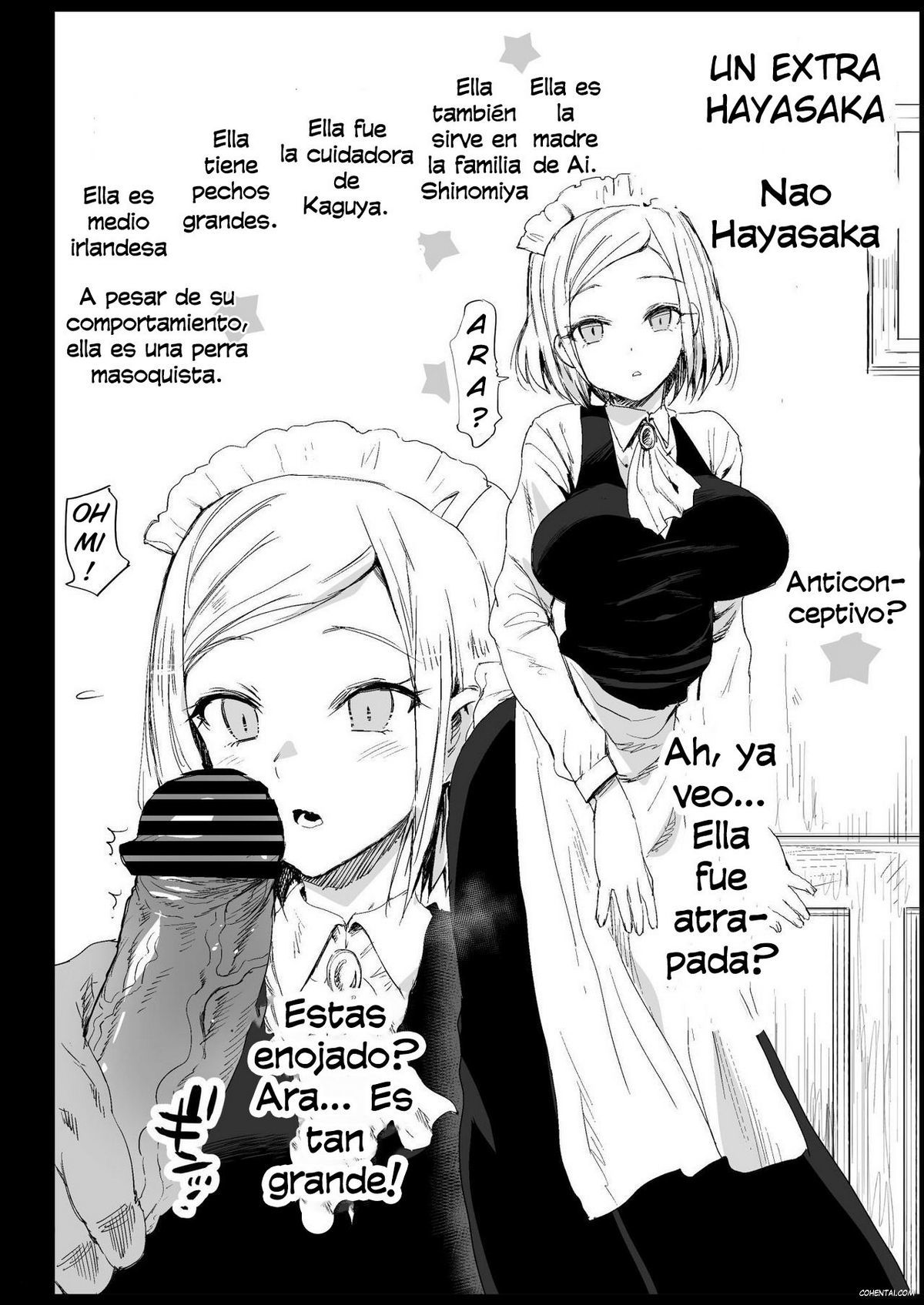 Hayasaka Ai wa H na Maid (Kaguya-sama wa Kokurasetai) xxx comics manga porno doujin hentai español sexo 