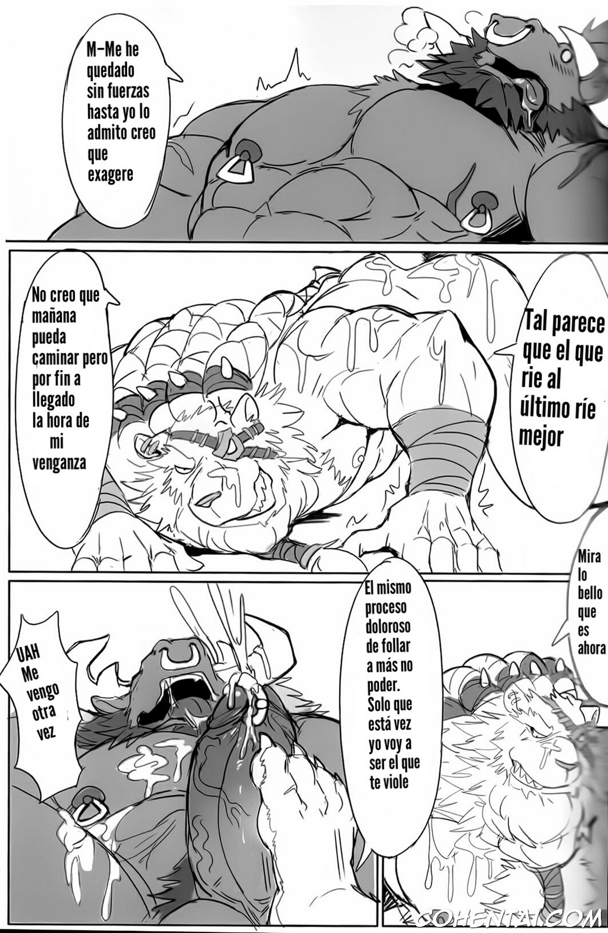 THE HUNTER’S DEADEND 4 (League of Legends) xxx comics manga porno doujin hentai español sexo Alistar League of Legends Rengar Volibear