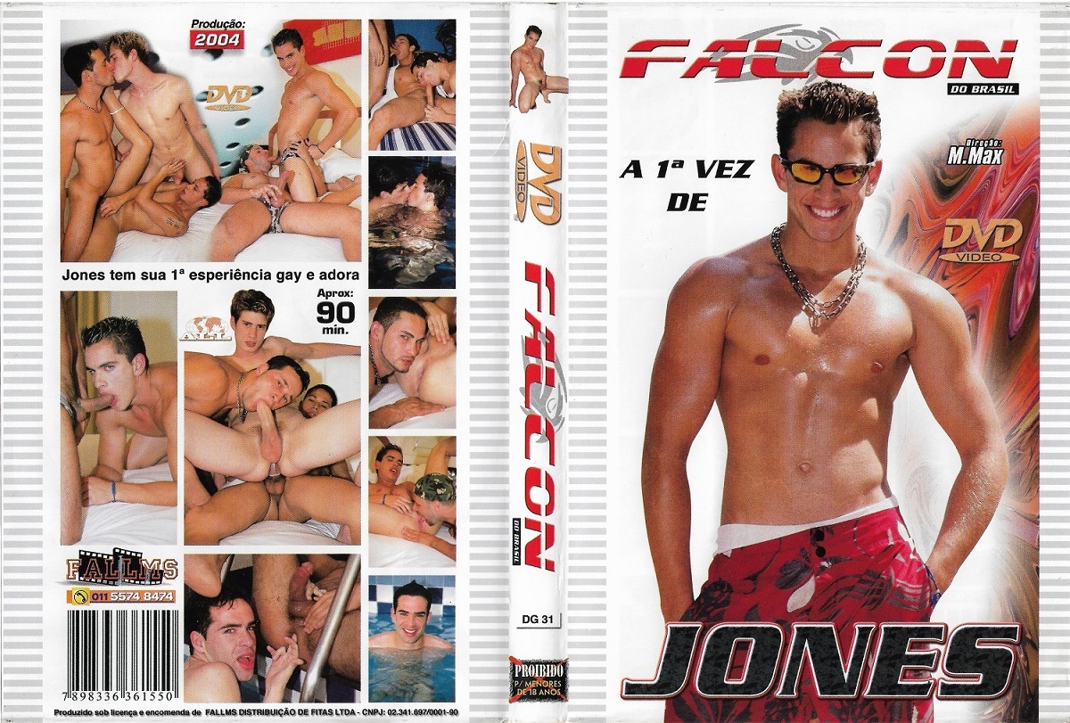 A Primeira Vez de Jones / Первый раз Джонса (M. Max, Falcon Do Brasil) [2004 г., Latin, Hunk, Twink, Threesome, Muscle, DVD5]