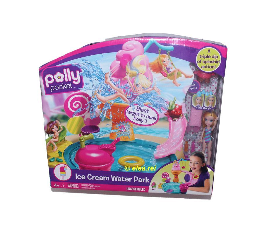 Polly Pocket Ice Cream Water Park Playset