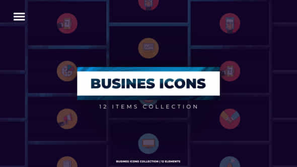 Business Icons - VideoHive 41684228