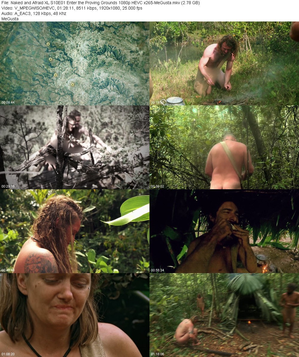 Naked and Afraid XL S10E01 Enter the Proving Grounds 1080p HEVC x265-MeGusta