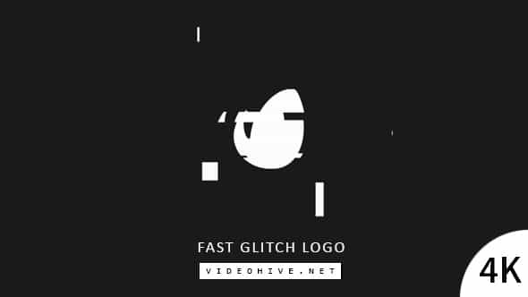 Fast Glitch Logo - VideoHive 20676583