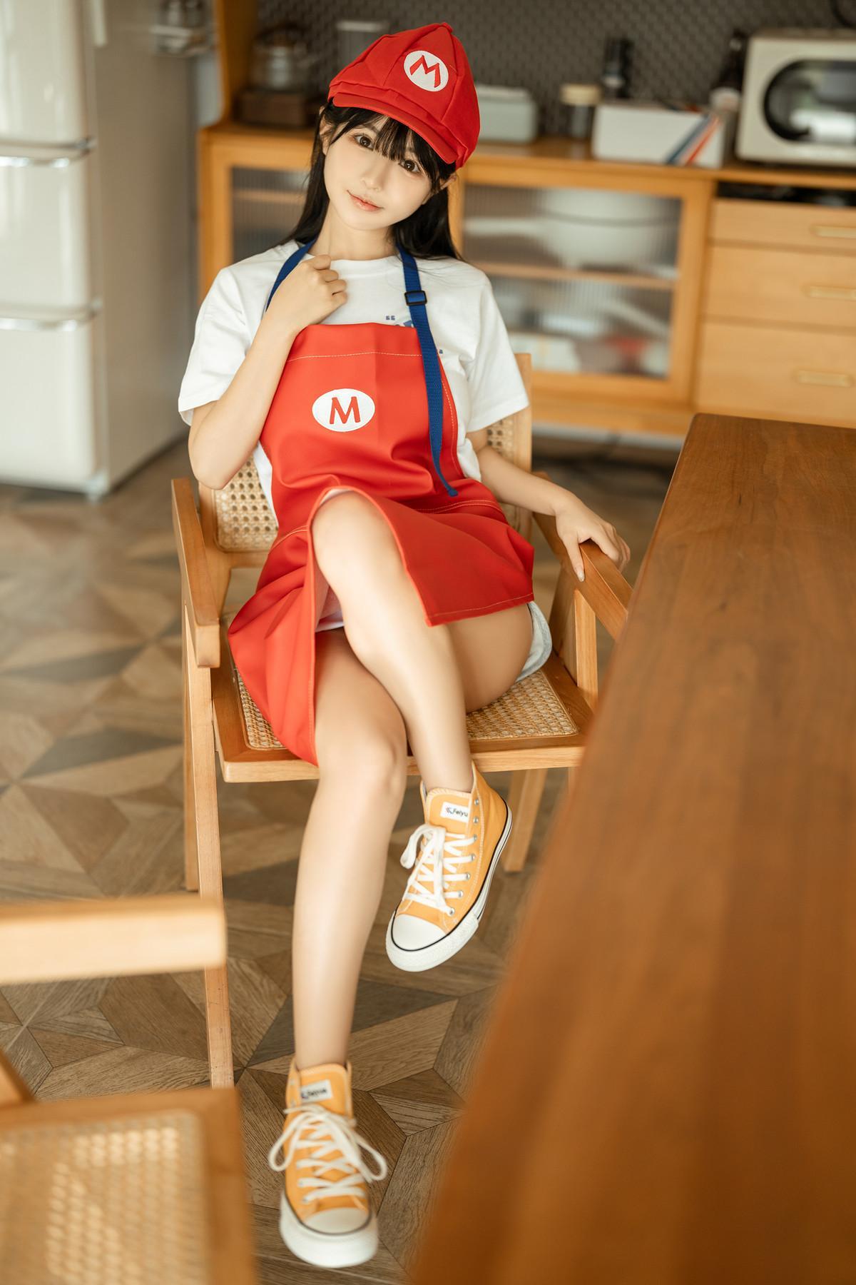 Cosplay 桜井宁宁 马里奥围裙 Mario Apron(5)