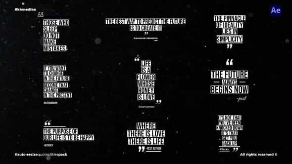 Autoresize Quotes Titles 20 - VideoHive 54603576