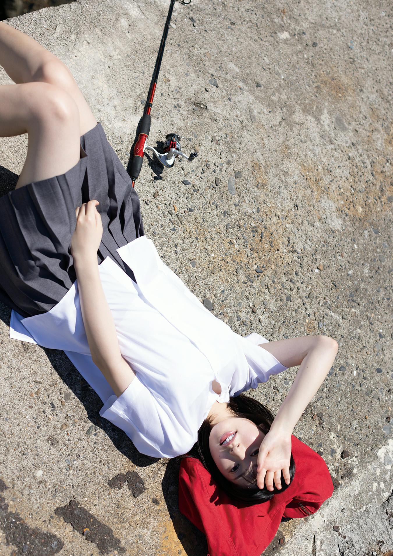 Miu Shirahama 白濱美兎, BRODYデジタル写真集 「君にハレルヤ！」 Set.01(7)