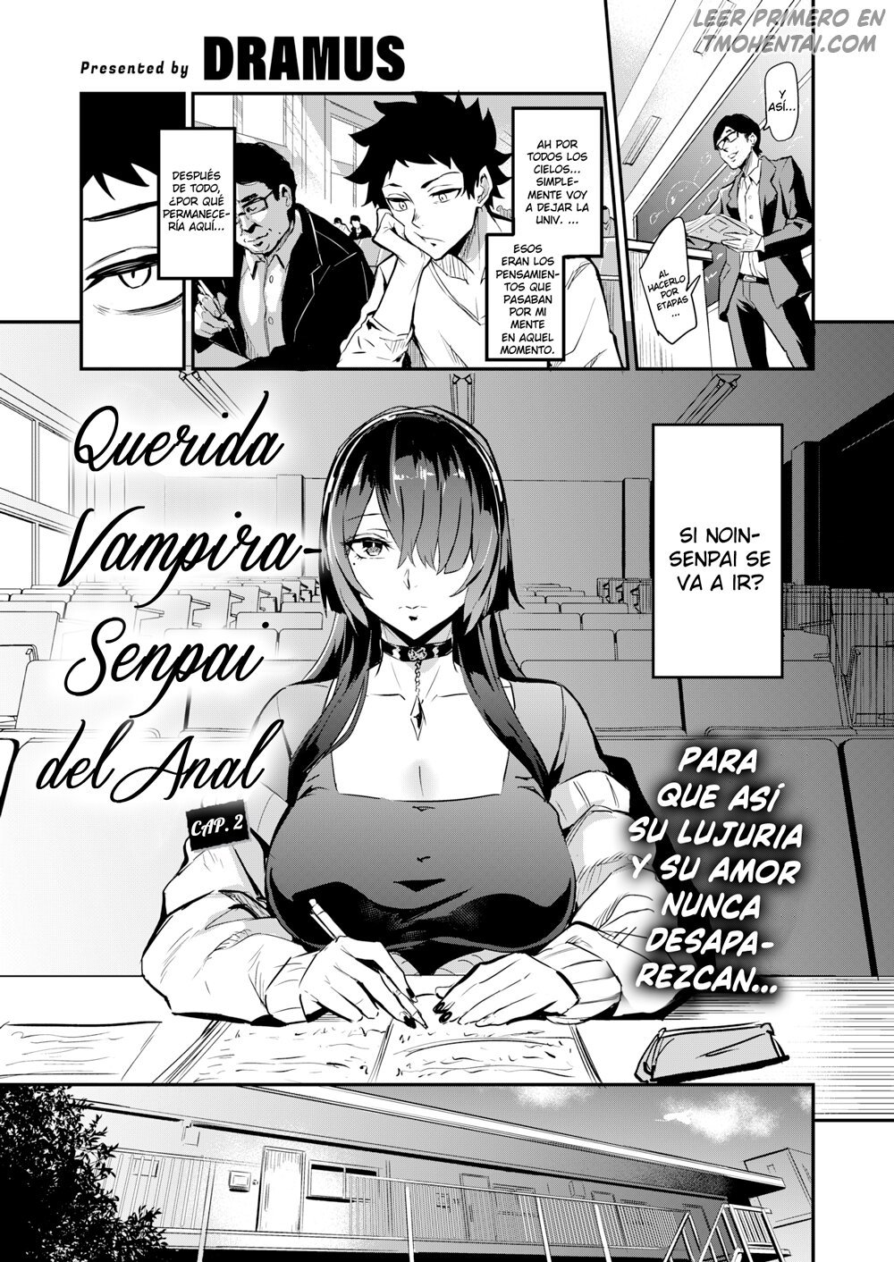 Querida Vampira-Senpai del Anal_Cap 2 - 0