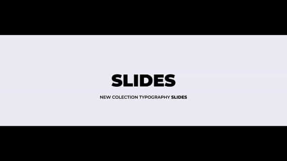 Typography Slides | Premiere Pro - VideoHive 34565993