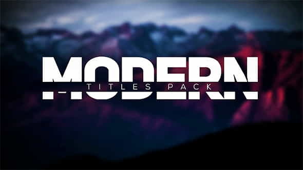 Modern Intro Titles Pack lll | Corporate - VideoHive 19254191