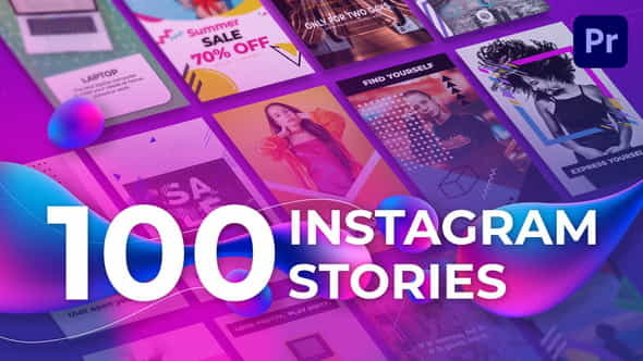 100 Instagram Stories | Essential - VideoHive 23331202