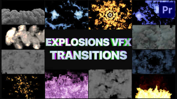 Smoke And Explosions - VideoHive 32051792