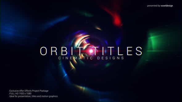 Orbit Cinematic Titles - VideoHive 24593915