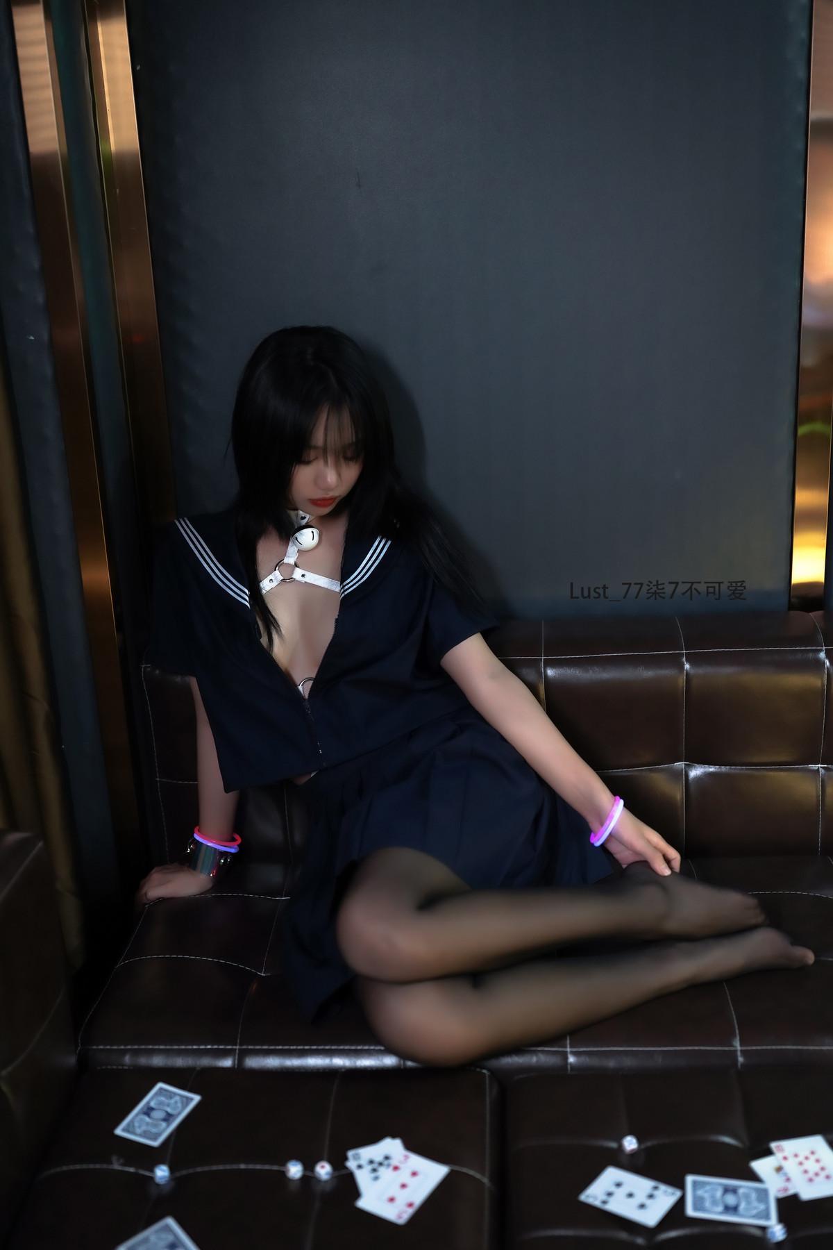 Cosplay 柒柒要乖哦 反差JK少女 Set.01(22)