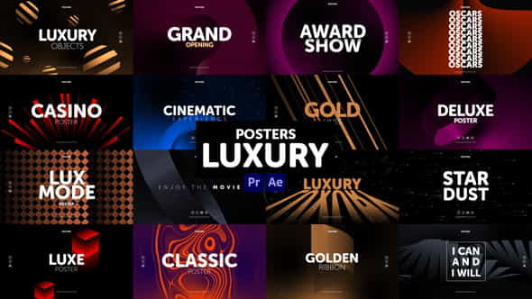 Posters Luxury - VideoHive 30982981