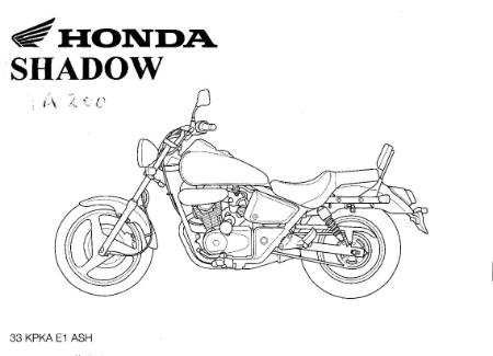 Honda TA200 (PhantomShadow) Owners Manual by Honda Motor Co , Ltd