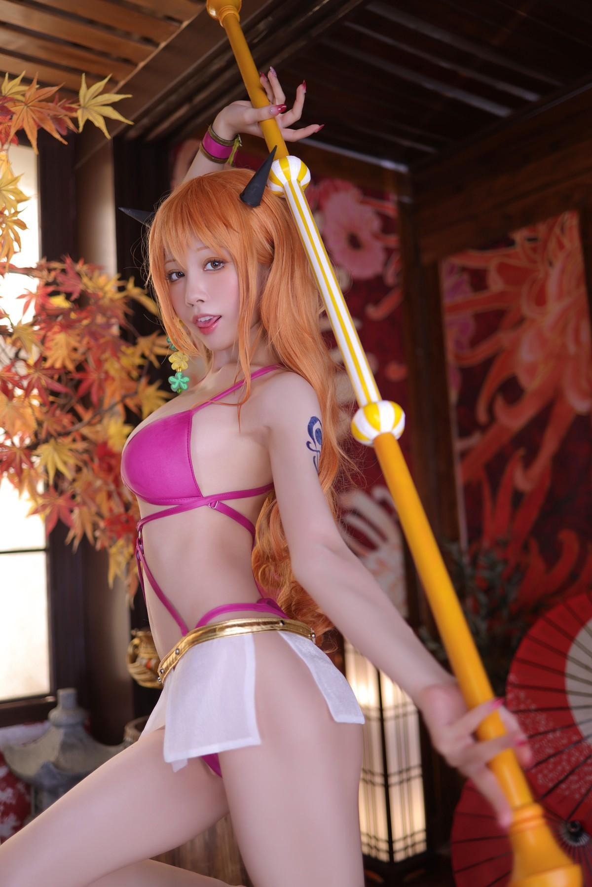 Cosplay 水淼Aqua Nami ナミ Set.01(12)