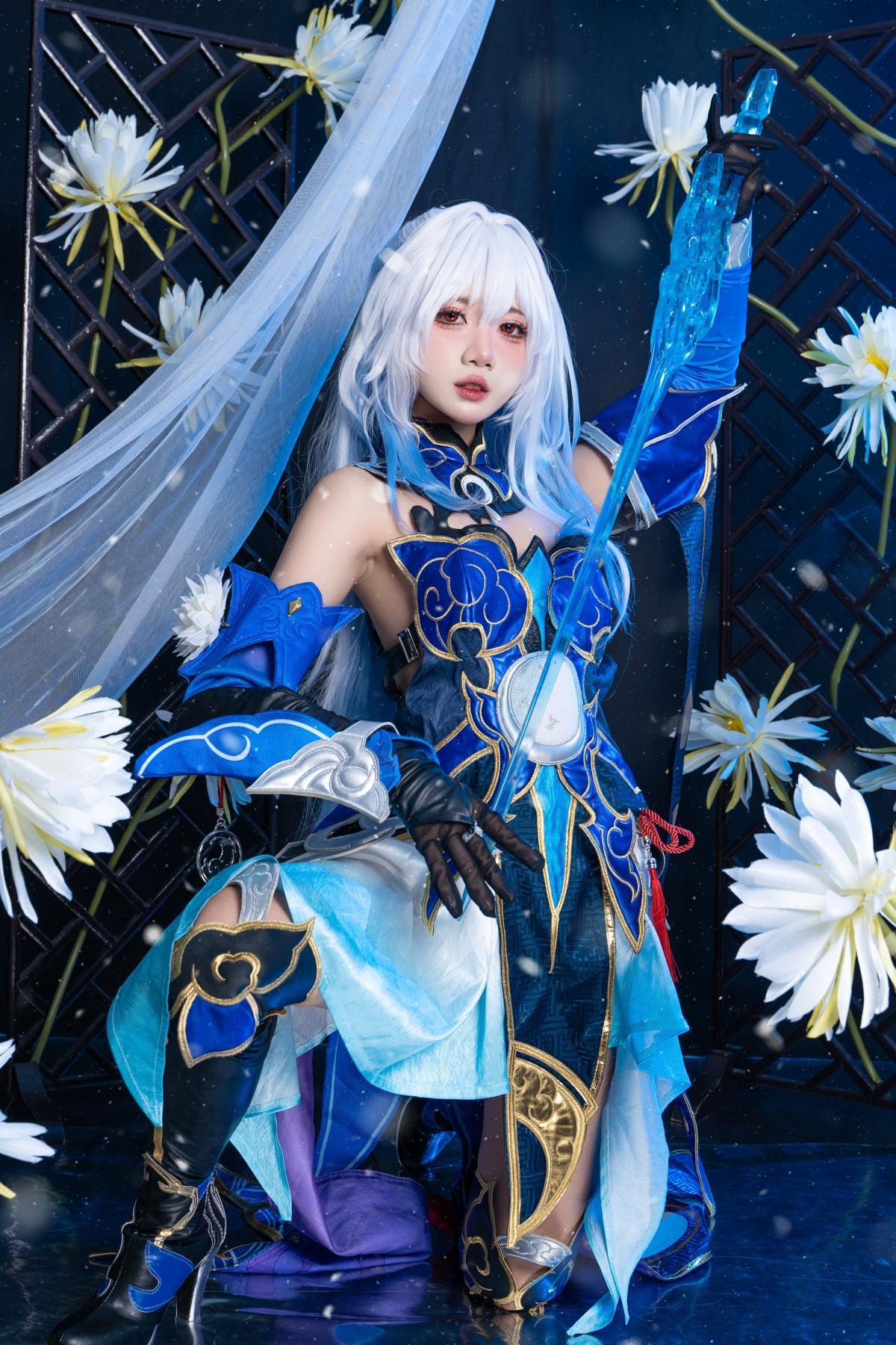 Cosplay PoppaChan 镜流 Jingliu(4)