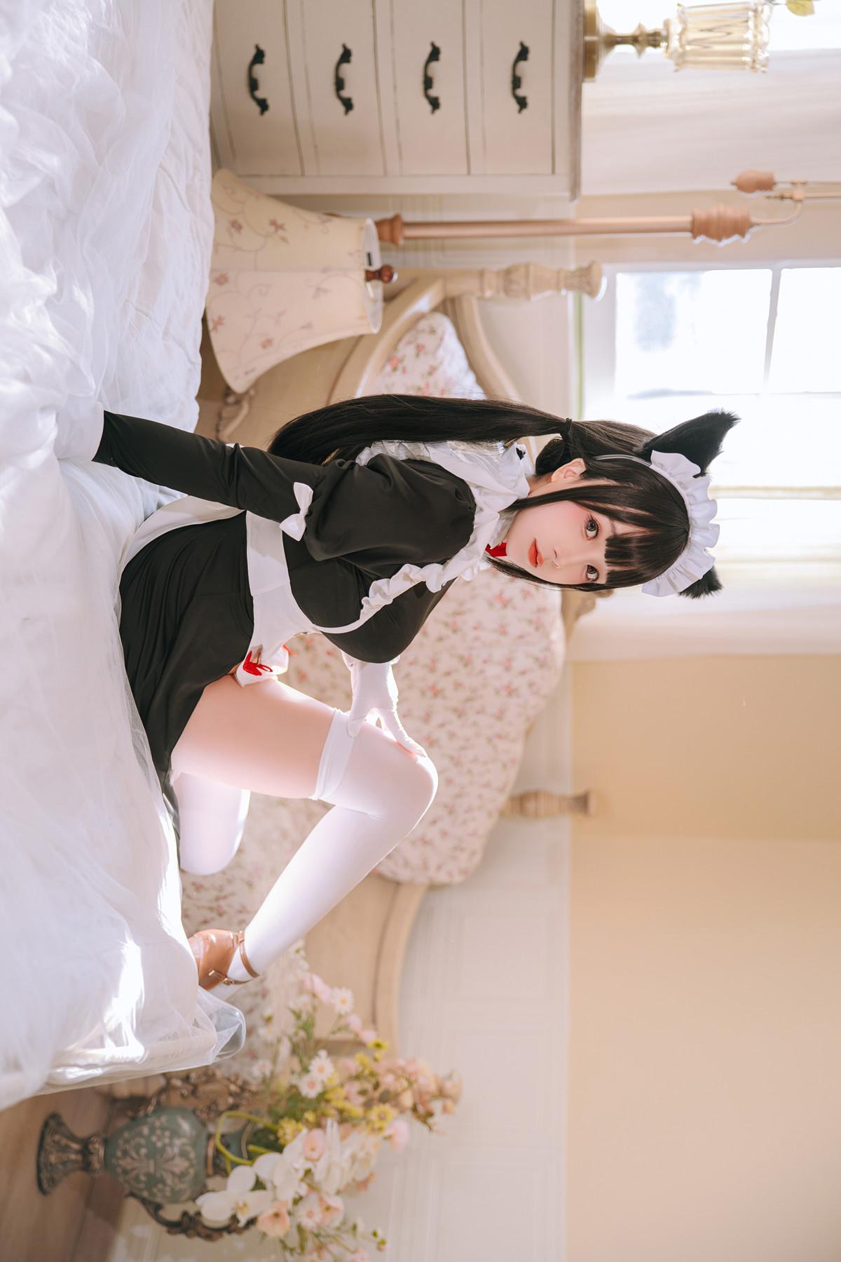 Cosplay Rinaijiao日奈娇 猫娘女仆 Set.01(9)