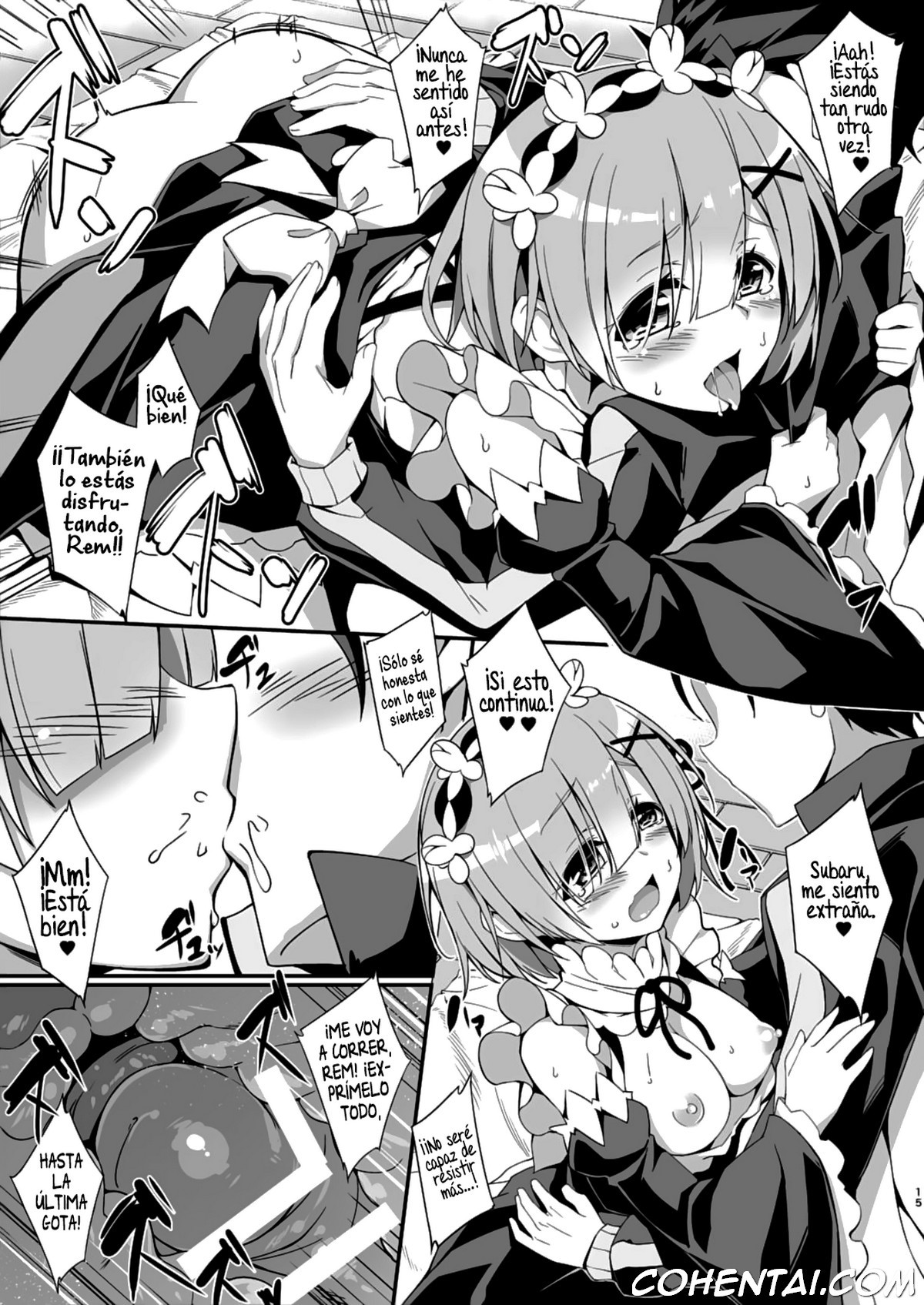 Rem Kara Hajimeru Okusurizukuri (Re:Zero kara Hajimeru Isekai Seikatsu) xxx comics manga porno doujin hentai español sexo 